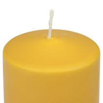 Vela de pilar PURE velas Wenzel miel amarilla 130/70mm