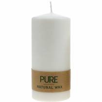 Artículo Vela de pilar pura 130/60 vela de cera natural estearina y colza sostenibles