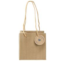 Artículo Bolsa de papel para macetas, papel de aluminio natural, 10,5 cm, 10 piezas