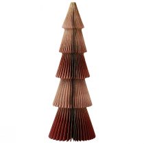 Árbol de Navidad de papel Árbol de Navidad de papel Burdeos Al. 60 cm