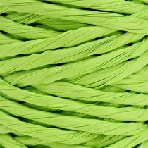 Cordón de papel 6mm 23m verde manzana