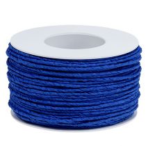 Hilo de papel envuelto Ø2mm 100m azul