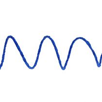 Artículo Hilo de papel envuelto Ø2mm 100m azul