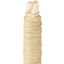 Artículo Hilo de papel alambre envuelto Ø0.8mm 22m naturaleza