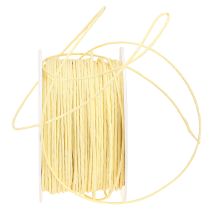 Artículo Cordón de papel envuelto en alambre Ø2mm 100m champán