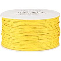 Artículo Cordón de papel envuelto en alambre Ø2mm 100m amarillo