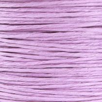 Artículo Cordón de papel envuelto en alambre Ø2mm 100m lavanda