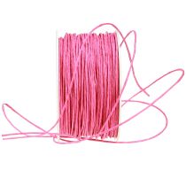 Artículo Cordón de papel envuelto en alambre Ø2mm 100m rosa