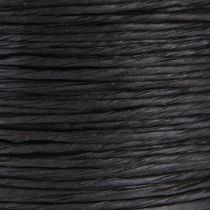 Artículo Hilo de papel envuelto Ø2mm 100m negro