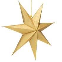 Artículo Estrellas de papel festivas para decoraciones de Adviento y Navidad.