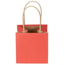 Artículo Bolsas de regalo de papel con motivo de cinta, 12 cm, 8 unidades