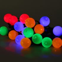 Artículo Luces de hadas de fiesta coloridas para exteriores 20 LED 9.5m