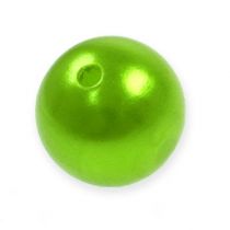 Artículo Abalorios decorativos Ø2cm verde manzana 12p