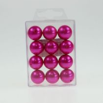 Artículo Cuentas decorativas Ø2cm rosa 12 piezas