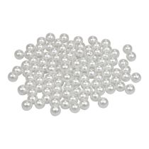 Cuentas decorativas para enhebrar cuentas artesanales blanco 8mm 300g