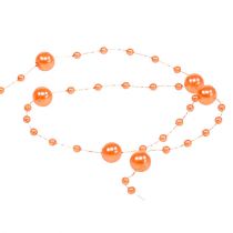 Artículo Collar de perlas Naranja 6mm 15m