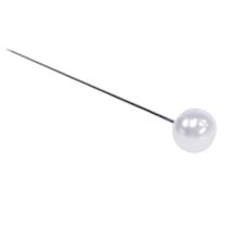 Artículo Agujas cabeza perla blancas Ø8mm L65mm 55uds