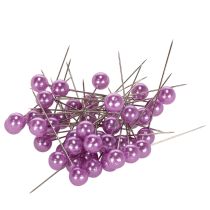 Artículo Alfileres violeta Ø10mm 60mm