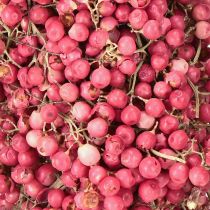 Artículo Corona de pimientos, bayas de pimienta rosa, corona seca, Ø30cm