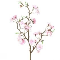 Rama de flor de durazno artificial rosa 69cm