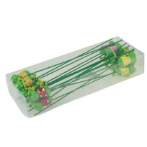 Artículo Tapones para plantas ranas tapones florales decorativos 24cm 16 piezas