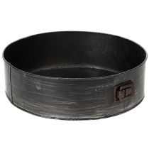 Artículo Maceta, bandeja decorativa para hornear, molde desmontable para plantar, decoración de metal Ø24cm H7.5cm