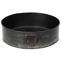 Artículo Maceta, bandeja decorativa para hornear, molde desmontable para plantar, decoración de metal Ø24cm H7.5cm