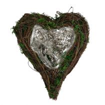 Artículo Macetero Heart Vine Moss 21cm x 26cm H6cm