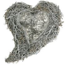 Artículo Plantador corazón vid corazón blanco para plantar 38×32×7.5cm