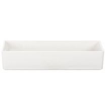 Artículo Bandeja rectangular con asas para almacenamiento y decoración de mesa, 32 cm.