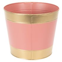 Artículo Maceta/jardinera de metal, Ø26cm H22cm, 4 piezas