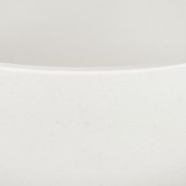 Artículo Maceta de plástico redonda blanca Ø25cm H12cm
