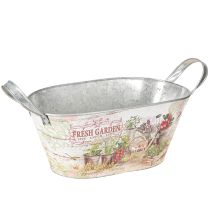 Artículo Jardinera metálica ovalada Fresh Garden 34,5x14x15,5cm