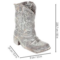 Artículo Botas de vaquero decorativas para plantar, zapatos de 24 cm