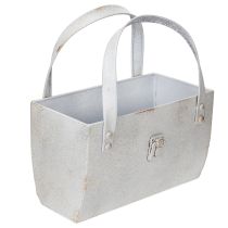 Artículo Bolsa de metal, moderna y agradable atmósfera para uso interior y exterior, 28 cm.