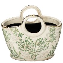Artículo Bolsa de plantación de cerámica para sala de estar y balcón 21cm
