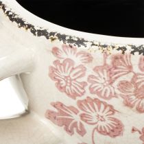 Artículo Vaso para plantar, decoración floral única, 18cm