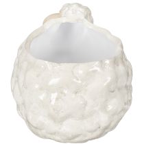 Artículo Maceta de cerámica con forma de oveja, macetero decorativo para jardín y hogar, 2 piezas