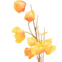 Artículo Planta artificial de farolillo chino, rama de Physalis con flores, 95 cm