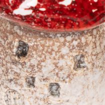 Artículo Decoración de casa de setas, amanita muscaria en miniatura de 6 cm, 2 unidades