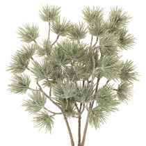 Artículo Rama artificial de abeto, rama grande de pino para decoración invernal, 55 cm, 3 piezas