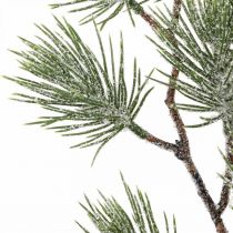 Ramas navideñas Rama de pino Nevado 54cm 3 piezas en ramo