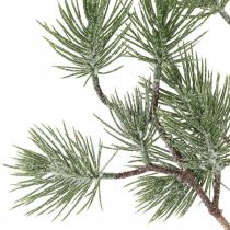 Rama navideña rama decorativa rama pino nevada 77cm