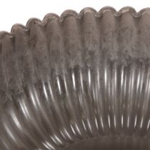 Artículo Bol redondo acanalado, recipiente decorativo para arreglos florales, 20 cm, 2 unidades