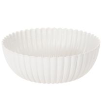 Artículo Bol decorativo acanalado, tamaño grande 25 cm