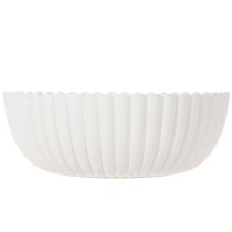 Artículo Bol decorativo acanalado, tamaño grande 25 cm