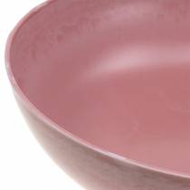 Artículo Cuenco decorativo rosa viejo Ø30cm H9cm
