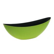 Deco Bowl Plant Bowl Verde Negro 34cm x 11cm H11cm