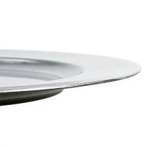 Artículo Platos plastico plata Ø17cm 10p