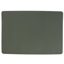 Artículo Mantel individual reversible ecopiel verde, gris 4uds